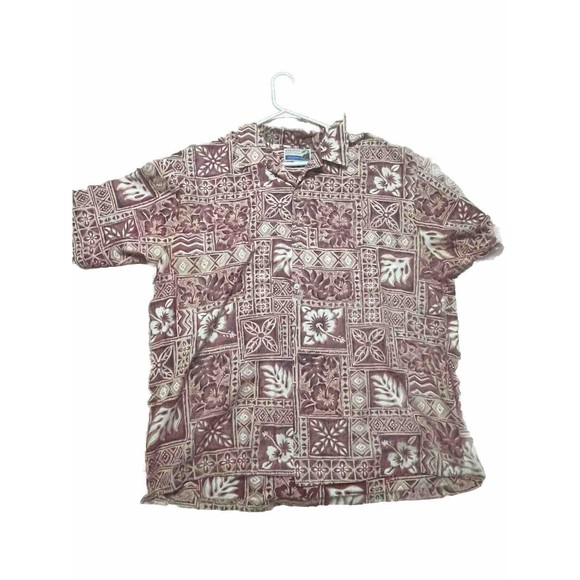 Makapuu Hawiian Shirt  Size 3xL Made In Hawaii. Plus size Mens - Picture 1 of 3
